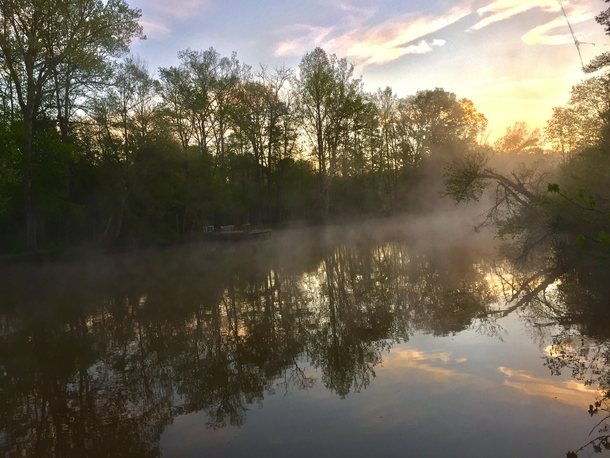 Smoke on the water - Murder Creek GA 