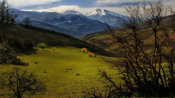 Snowcapped mountains of Kelardasht Iran  Photo by Javad Fathi