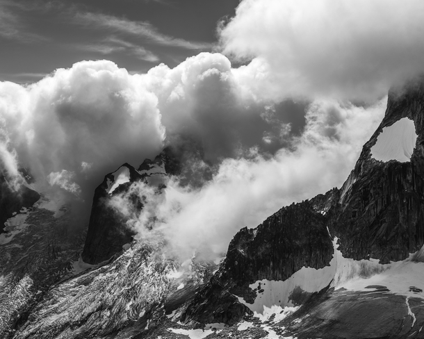 Snowpatch Spire Bugaboo Glacier and the Hounds Tooth in BC 