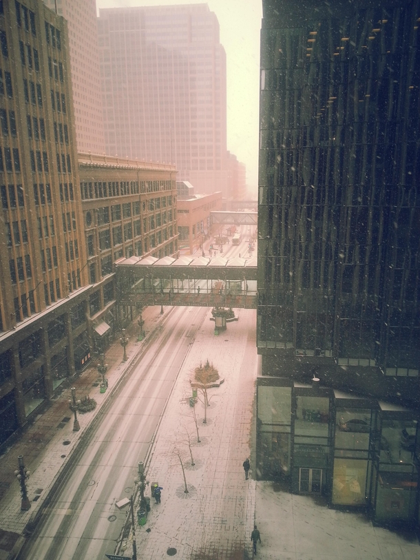 Snowy Minneapolis MN 