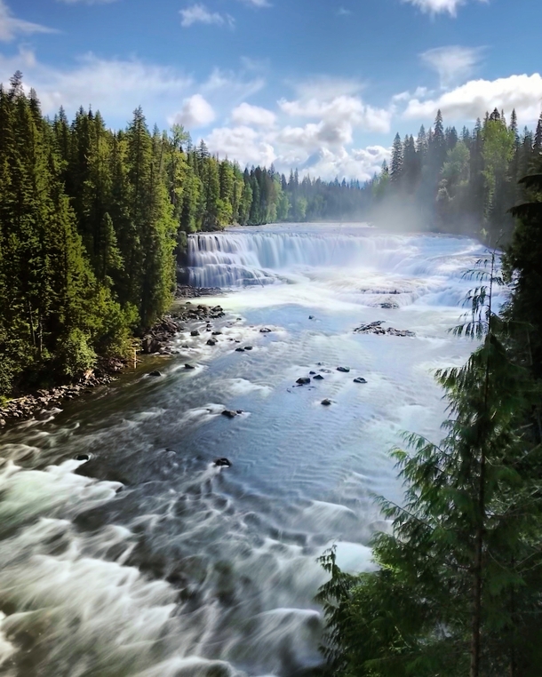 So want to go back againDawson Falls Wells Gray Provincial Park Canada 