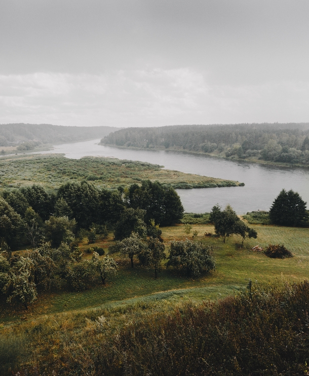 Some autumn vibes from Lithuania  Neman River