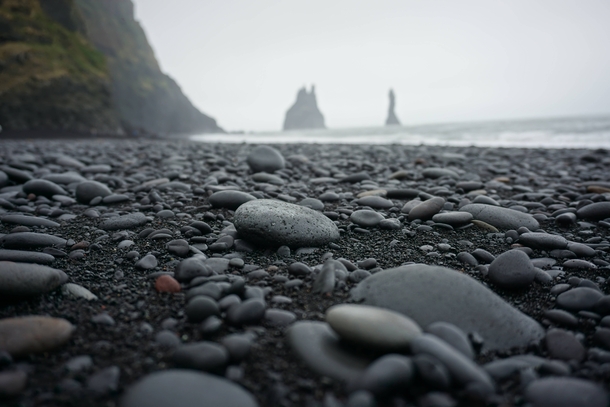 Some Black Sand Beaches Reynisfjara Iceland   x 