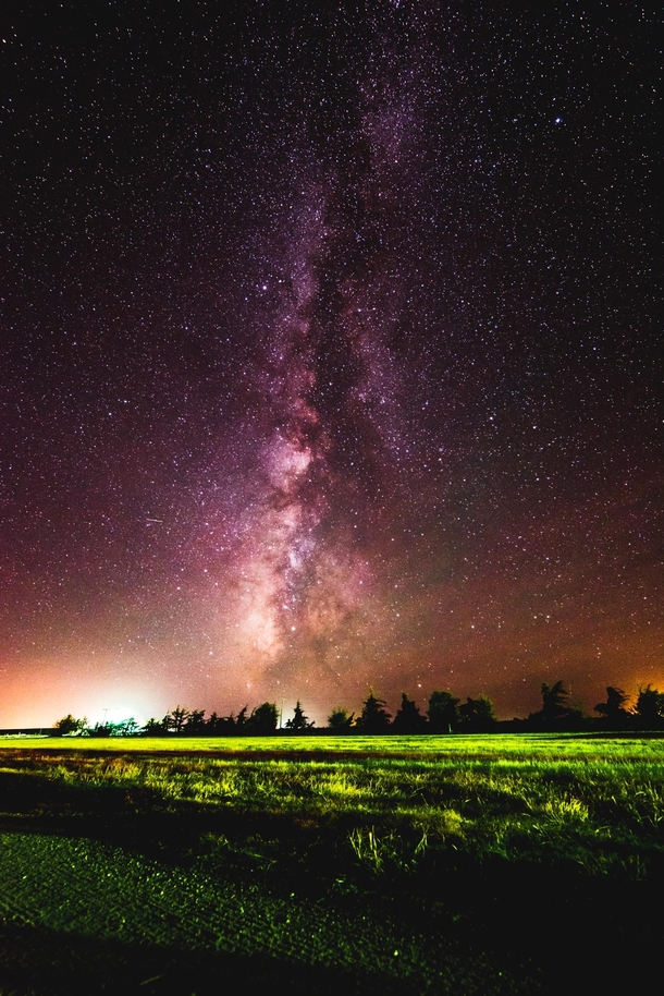 Some Kansas Love - The Milky Way over Lakin KS 