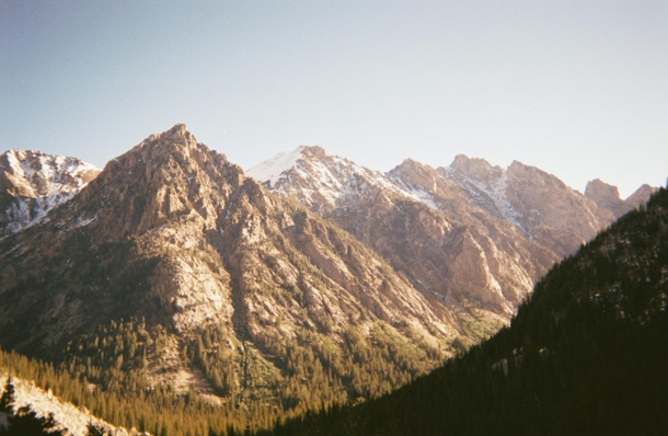 Some mountains in the Tetons along the TCT last Fall happy I took a disposable on this one 