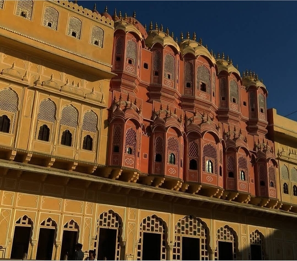 Some old remaining Royal palaces of kings Rajasthan India
