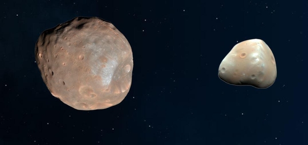 Something new and interesting I learned over lockdown Phobos and Deimos two moons by Mars Great names