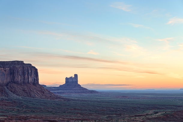 Sometimes its worth get up at  am to get a photo - Monument Valley 