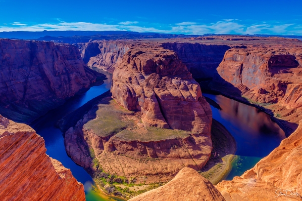 Sometimes you have to step back from the edge Horseshoe Bend Arizona 