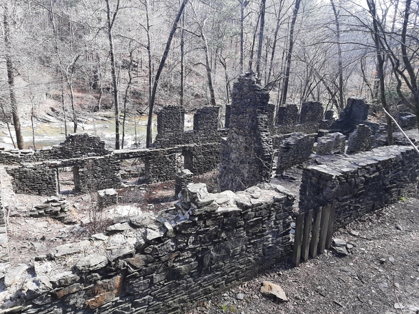Sope Creek Mill Ruins in Marietta GA