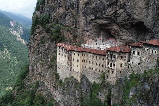 Soumela Monastery Macka Trabzon Turkey 