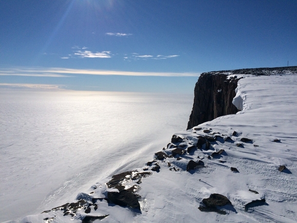 South African Antartic Expedition Vesleslcarvet Queen Maud Land Antarctica