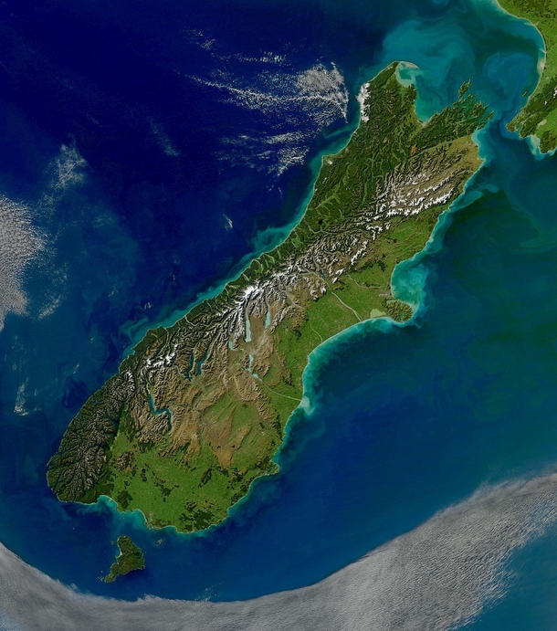 South Island of New Zealand 