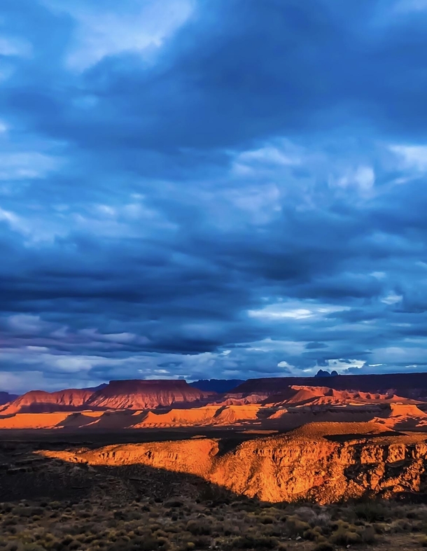 Southern Utah sky Facing east towards Zion National Park