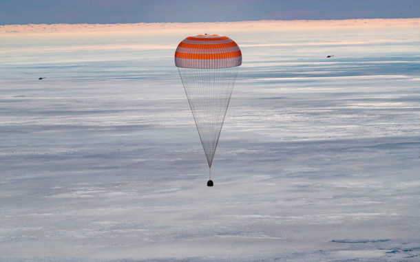 Soyuz MS- descent module  February th 