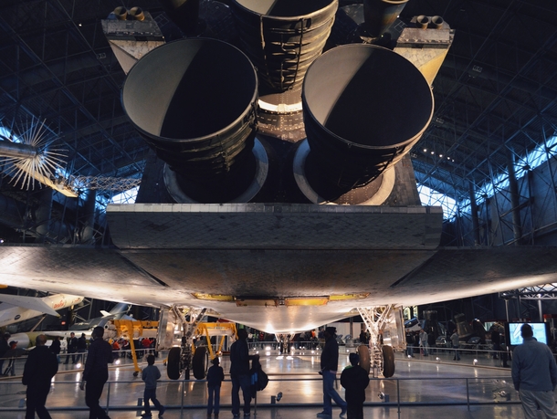 Space Shuttle Discovery at the Steven F Udvar-Hazy Center 