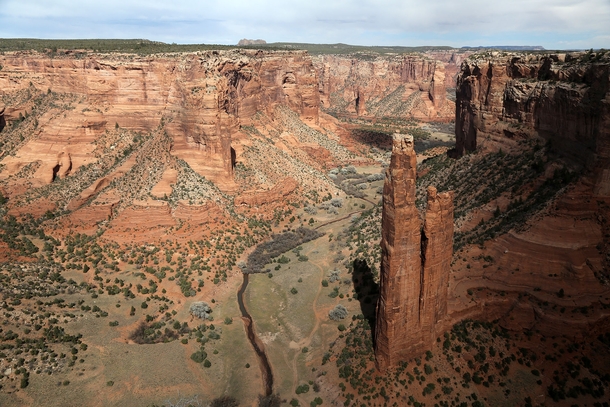 Spider Rock Canyon De Chelly Navajo Nation 