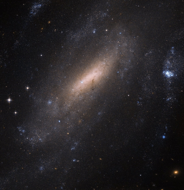 Spiral galaxy IC  taken by the Hubble 
