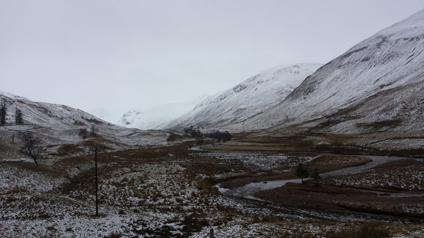 Spittal of Glenshee Perthshire Scotland - Boxing Day  
