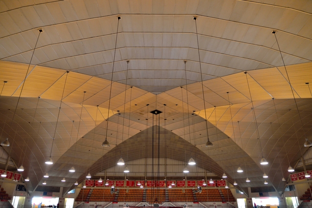St John Arena Ceiling The Ohio State University - Columbus Ohio 