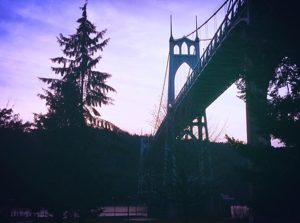 St Johns Bridge Portland Oregon