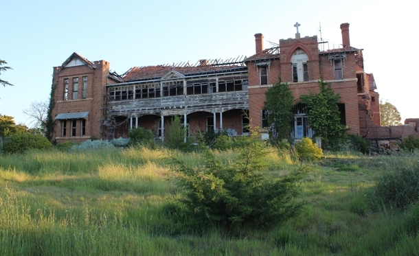 St Johns Orphanage in Goulburn New South Wales Australia  link to pics of the inside in comments