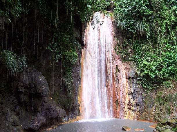 St Lucia Waterfall 