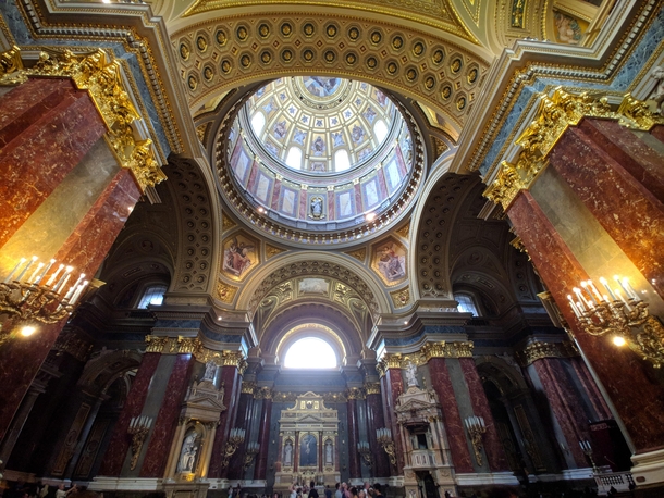 St Stephens Basilica Budapest Miklos Ybl 