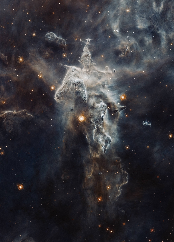 Star birthing region in the Carina Nebula