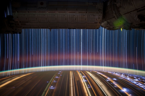Star trails from the ISS Album in comments 