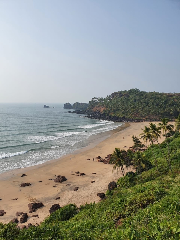 Started the new year with an amazing view - Cabo De Rama Goa India 