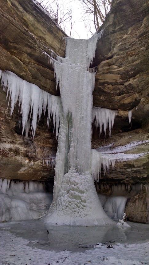 Starved Rock Park IL in Winter 