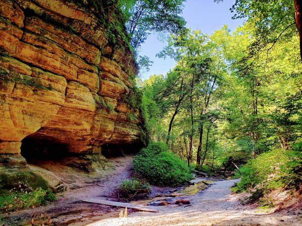 Starved Rock State Park in Illinois 