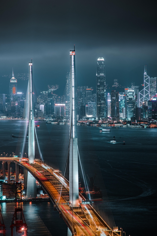Stonecutters Bridge Hong Kong