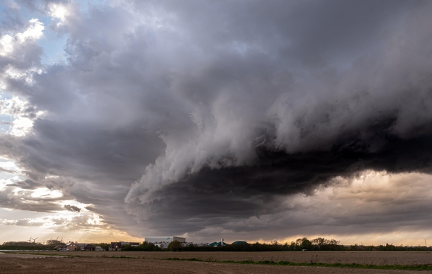 Storm chasing in Ingelmunster Belgium 