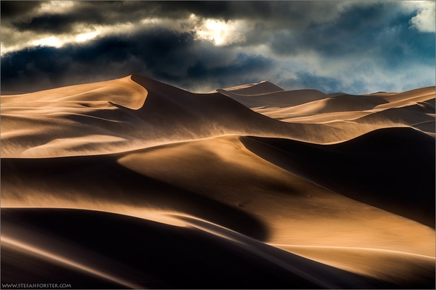 Storm in the Dunes - Great Sand Dunes National Park Colorado  photo by Stefan Forster