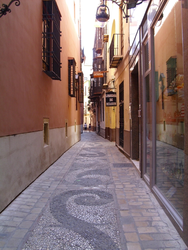 Street in Granada Spain   x 