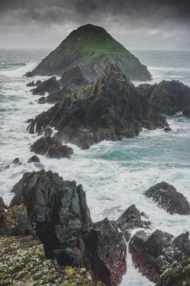 Stuck in a Tempest at the western point of Ireland where Star Wars was shot 