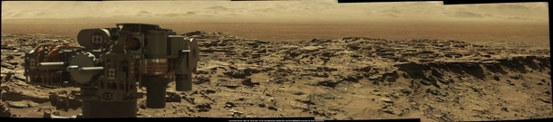Stunning Panorama of Mars  Acquired by Curiosity Rover on Mission Sol  March   