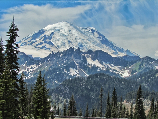 Stunning shot of Mount Rainier from this summer best photo Ive taken actually 