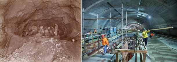 Subway Construction Workers in  compared to workers in  