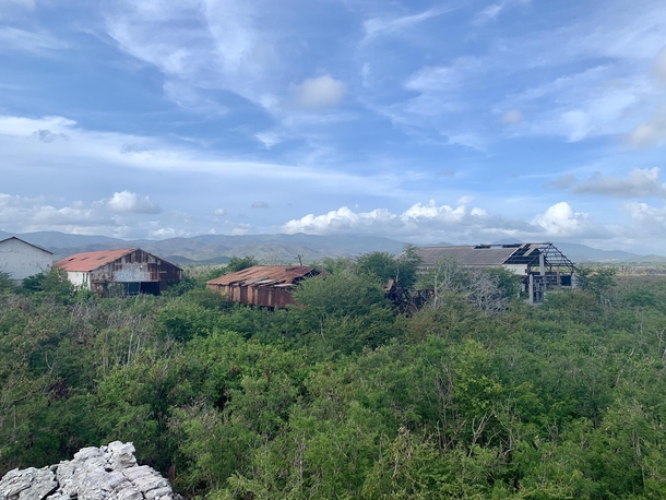 Sugarcane factory in Puerto Rico