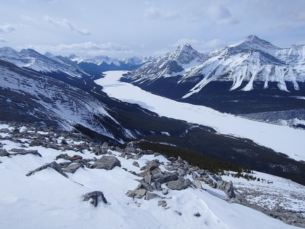 Summit of Little Lougheed in Peter Lougheed Provincial Park Kananaskis Alberta Canada OC 