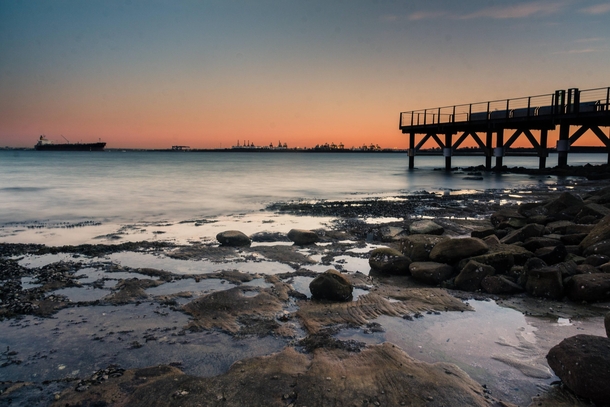 Sunrise at Botany Bay Australia 