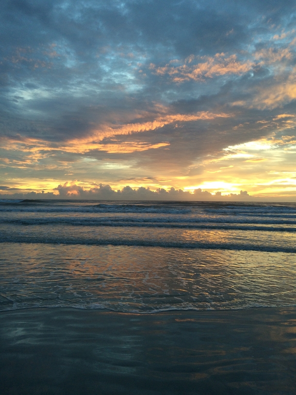 Sunrise at Daytona beach FL 
