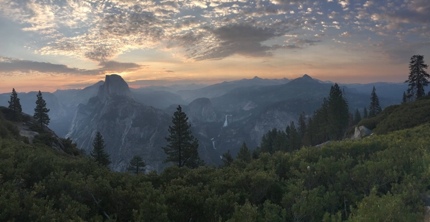 Sunrise at Glacier Point Yosemite 