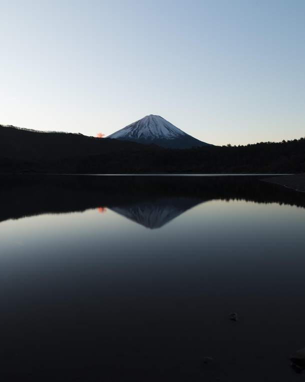 Sunrise at Mount Fuji 