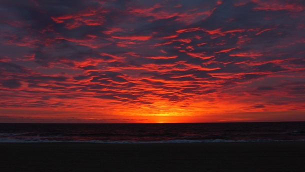 Sunrise in Beach Haven New Jersey