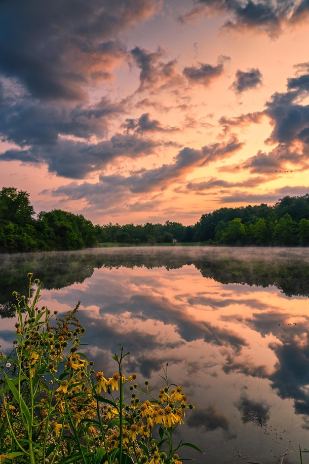 Sunrise in Cuyahoga Valley National Park 