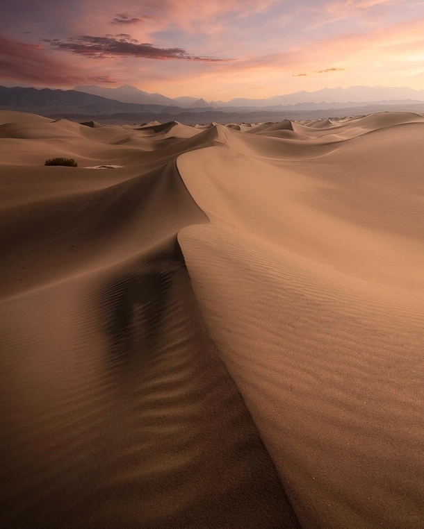 Sunrise in Death Valley California 